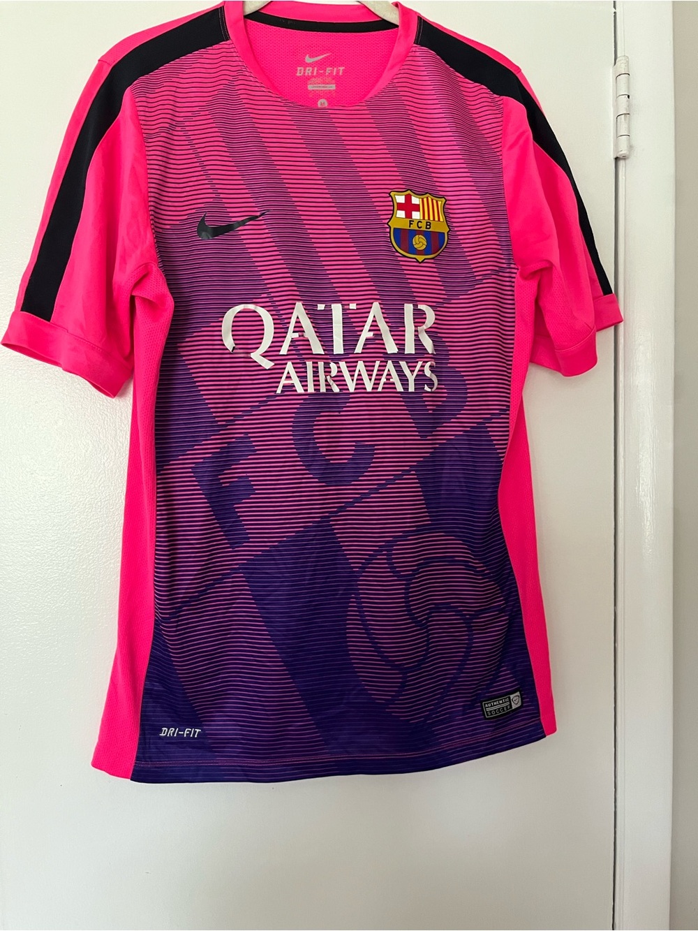 Nike FC Barcelona Pink & Purple Dri-FIT Jersey